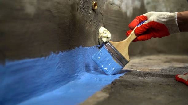 Commercial Interior Drainage System project at a Tonawanda, NY business property by SJ Waterproofing Pros